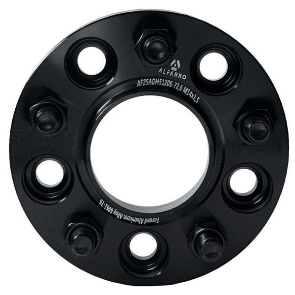 Колесная проставка-адаптер 1 шт. 25мм PCD 5x120 DIA 72.6 со шпильками 14x1.5 для Land Rover (Кованая) AF25ADH5120S-726 М14х1,5 фото