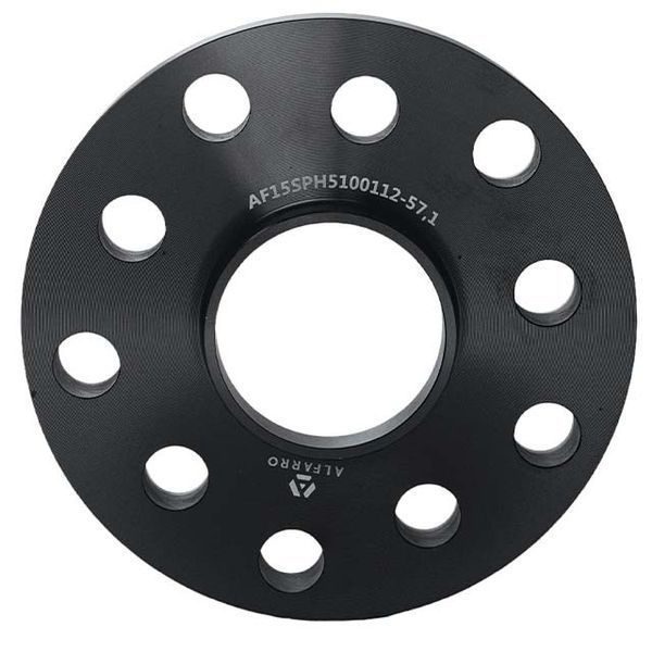 Колісна проставка 15 мм PCD 5&times;112 DIA 57,1 для Audi, Volkswagen, кована AF15SPH5100112-571-1 фото
