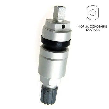 Вентиль легковой разборный TPMS типа Schrader Rev4 High Speed (под датчик) TPMS-24 фото